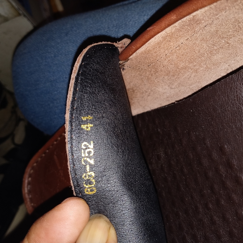 Vintage Gucci Men Brown Leather Loafers NWOT - Picture 8 of 11